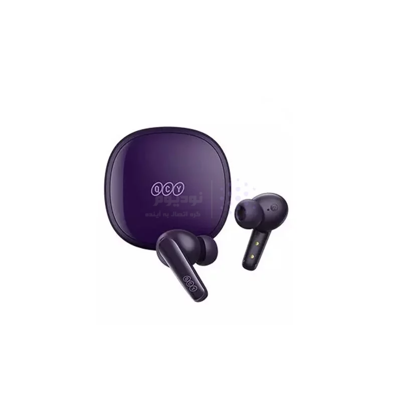 ایرفون بی سیم QCY مدل T13 X - بنفش (گارانتی شش ماهه شرکتی) - تصویر 3