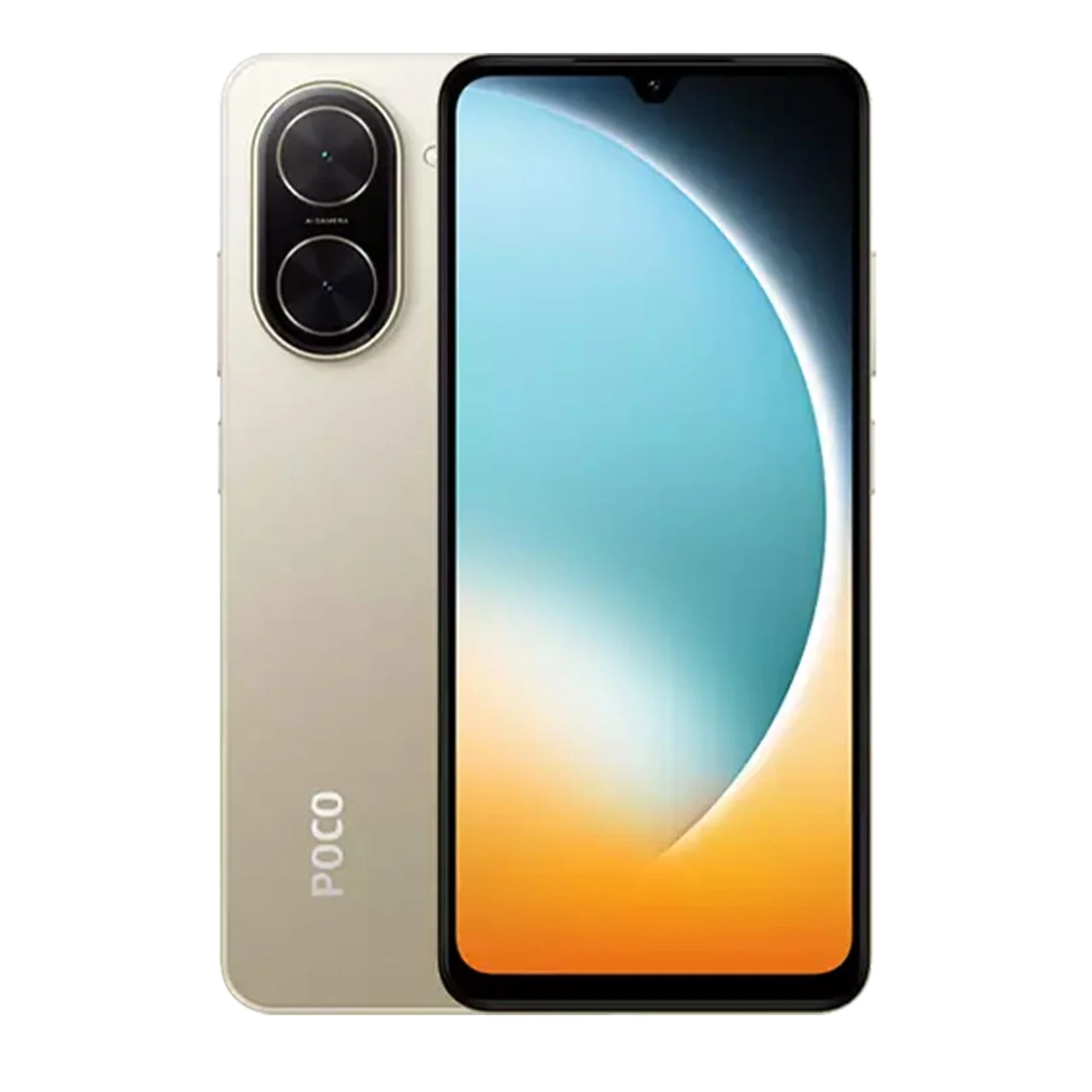 16777-1403318-1 گوشی موبایل Xiaomi مدل (Poco C71 (RAM 4 ظرفیت 128GB - طلایی - تصویر 1