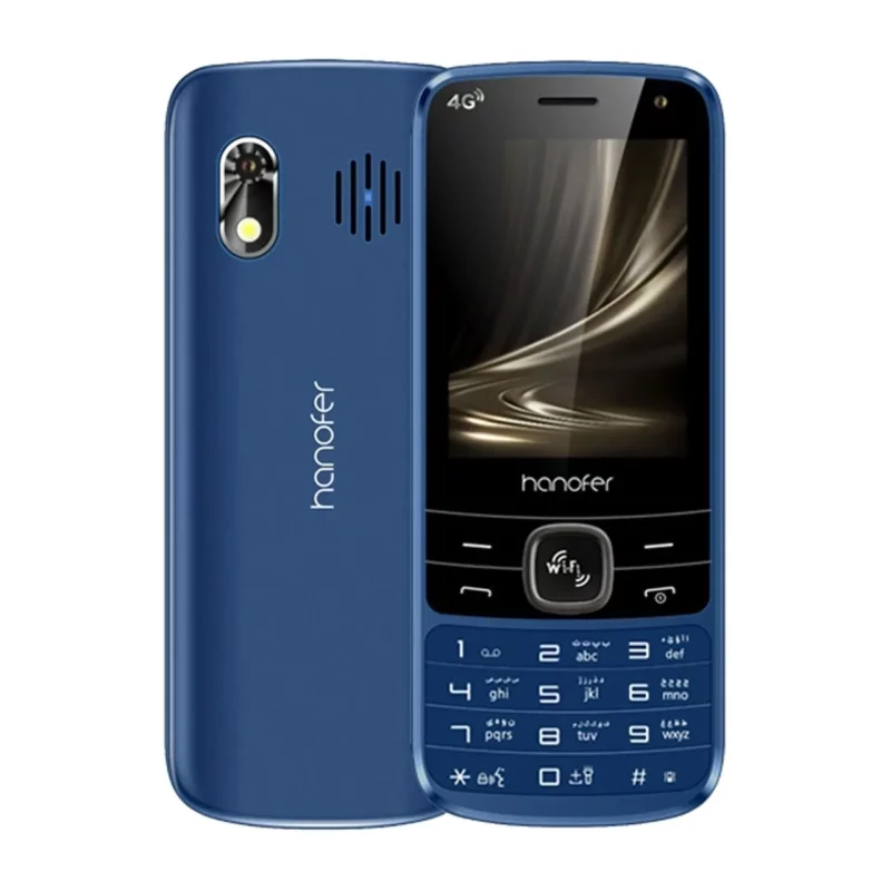 گوشی موبایل اندروید Hanofer مدل HA-5300FDS 4G (Ram 2) ظرفیت 16 گیگابایت - سرمه ای - تصویر 2