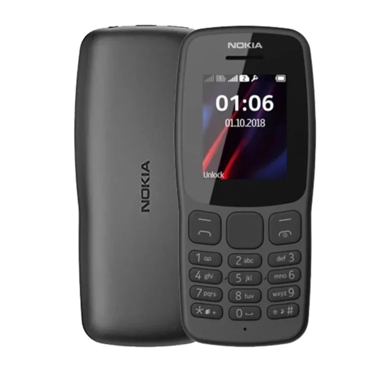 گوشی موبایل Nokia مدل 106-2018 دو سیم‌ کارت - مشکی (مونتاژ ایران) - تصویر 2