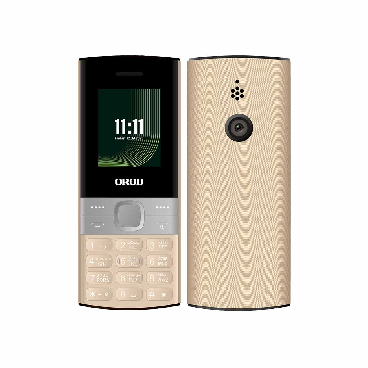 16777-1621036-1 گوشی موبایل OROD مدل 150Lite دو سیم کارت - طلایی - تصویر 1
