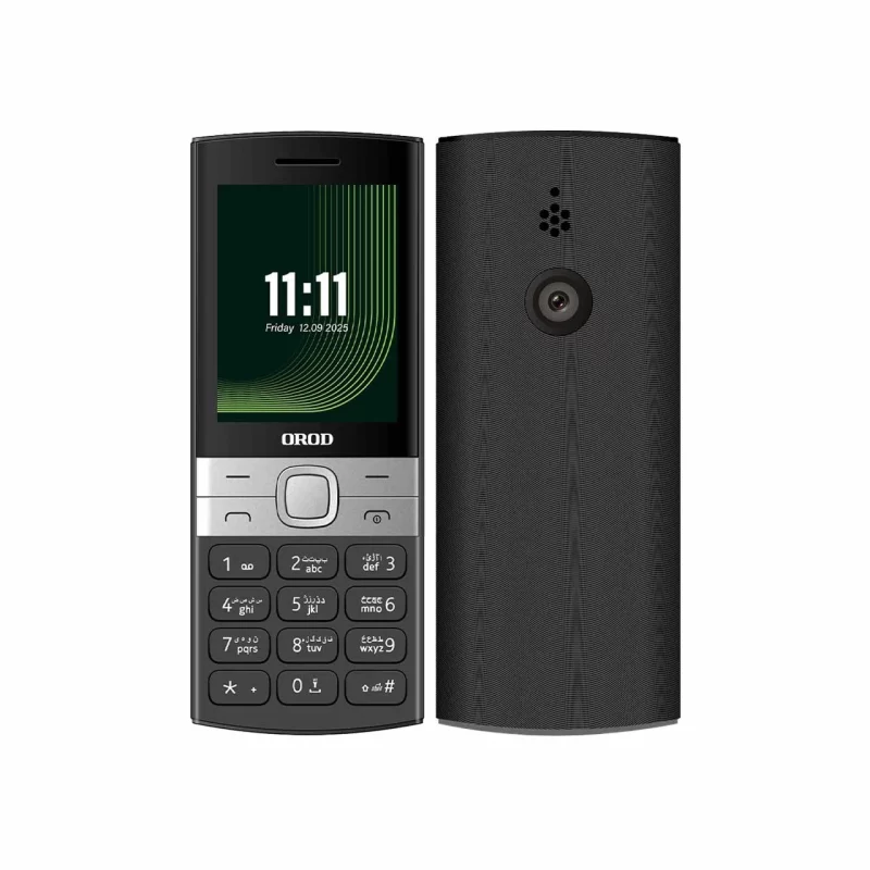 گوشی موبایل OROD مدل 150Lite دو سیم کارت - مشکی - تصویر 2