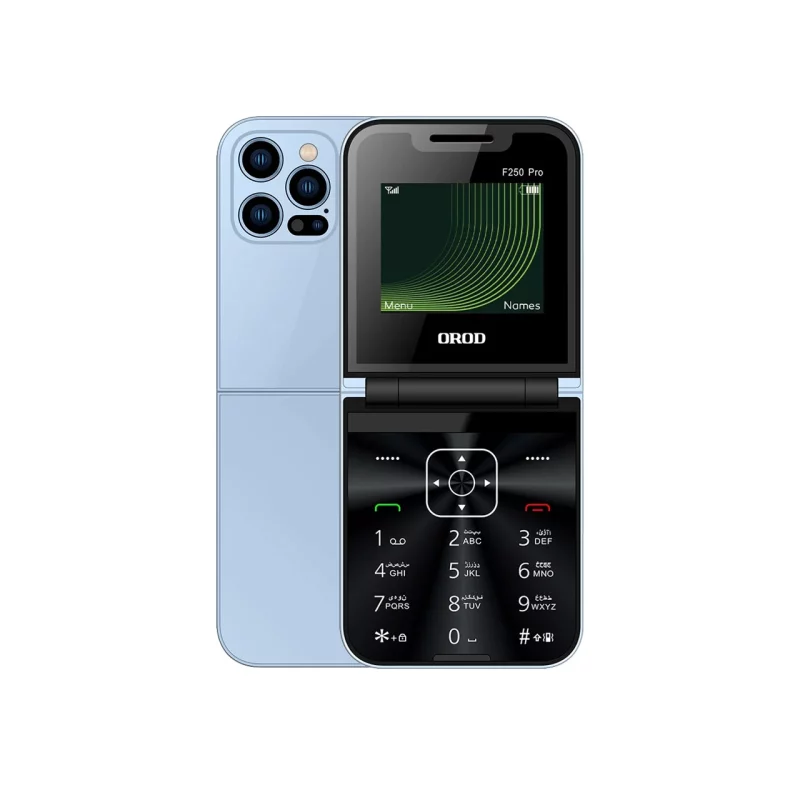 گوشی موبایل OROD مدل F250 Pro دو سیم کارت - آبی - تصویر 2