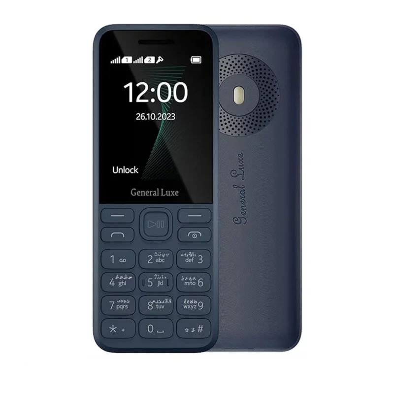 گوشی موبایل General Luxe مدل 130 دو سیم کارت - مشکی - تصویر 2