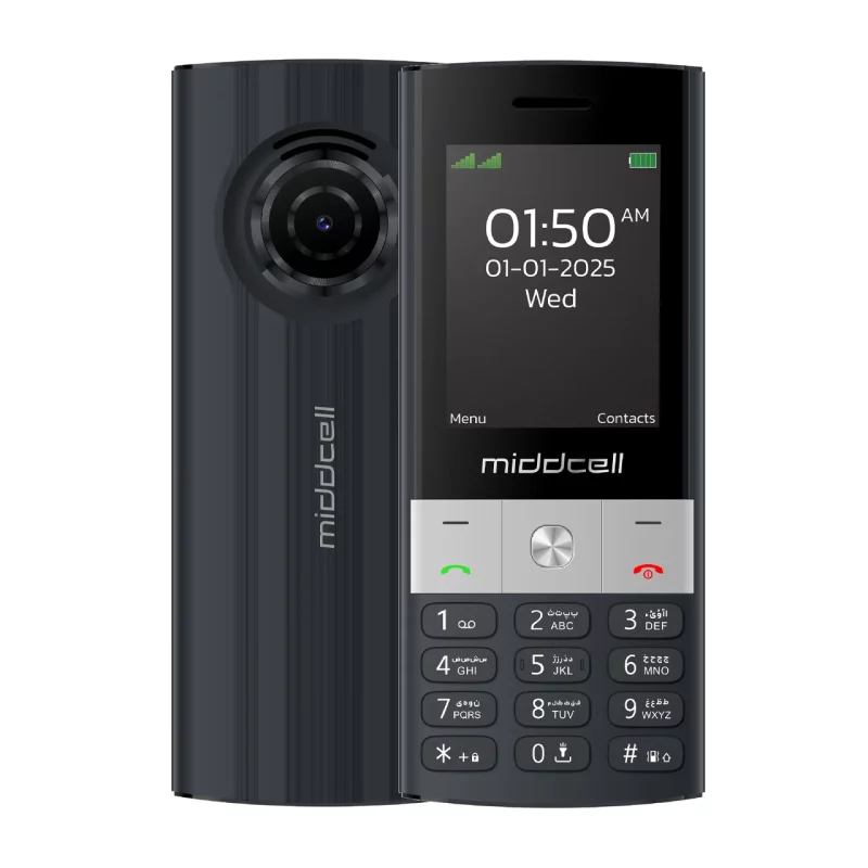گوشی موبایل Middcell مدل M150 - مشکی - تصویر 2