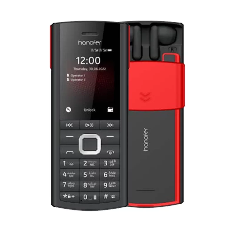 گوشی موبایل Hanofer مدل (2023) HA-5720DS - مشکی (سه ماه تعویض) - تصویر 2