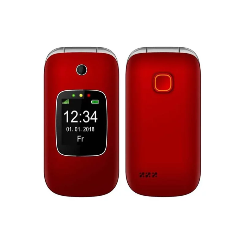 گوشی موبایل OROD مدل F240D تک سیم کارت - قرمز - تصویر 2