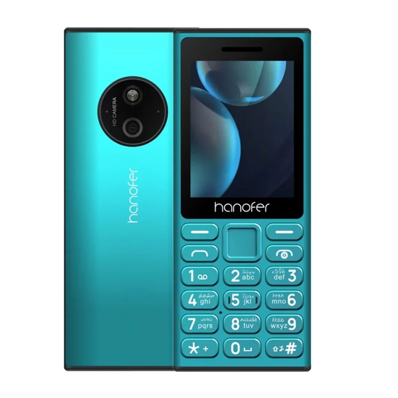گوشی موبایل Hanofer مدل 110 2024 ظرفیت 32 مگابایت - آبی (سه ماه تعویض) - تصویر 2