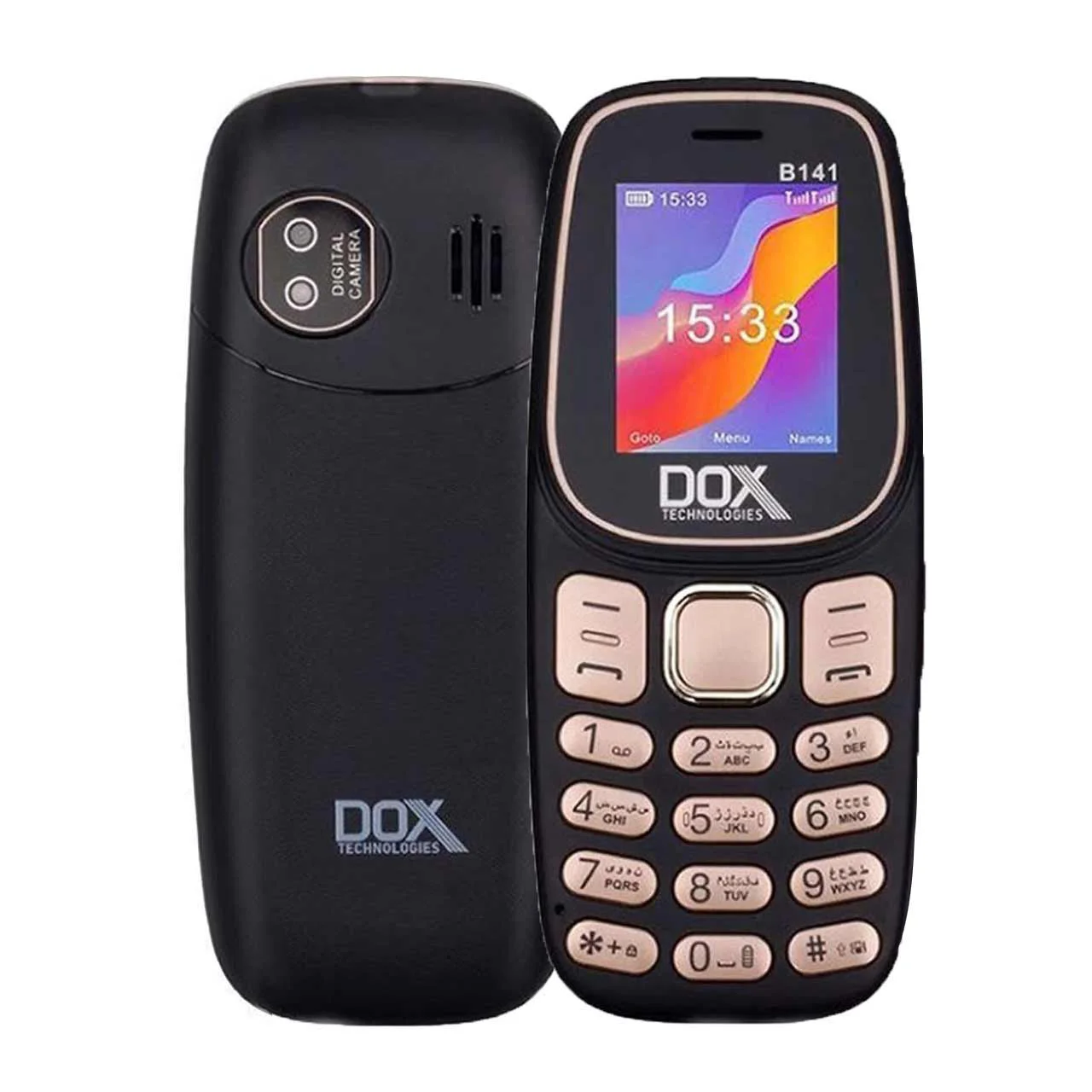 16777-999794-1 گوشی موبایل DOX مدل B141 - مشکی - تصویر 1