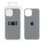 قاب سیلیکونی پاستیلی Apple iPhone 13 / iPhone 14 - خاکستری (پک دار)