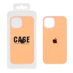 قاب سیلیکونی پاستیلی Apple iPhone 13 / iPhone 14 - نارنجی (پک دار)