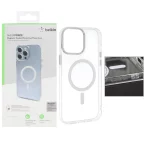 قاب belkin شفاف Magsafe مدل Apple iPhone 13 Pro Max (پک دار)
