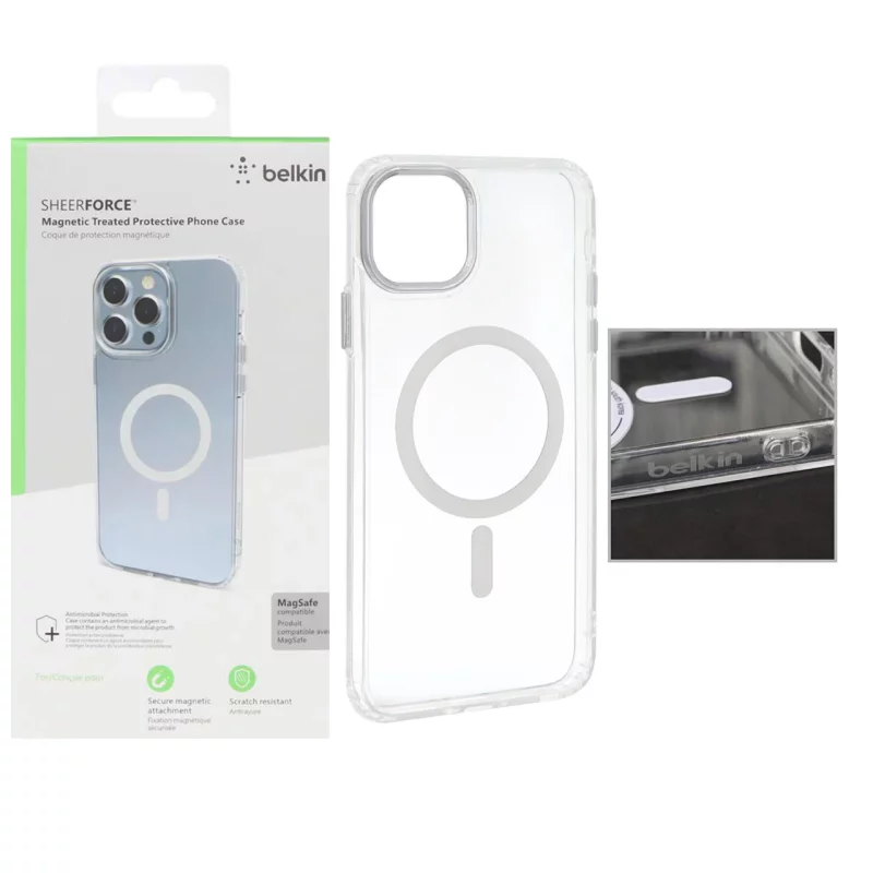 قاب belkin شفاف Magsafe مدل Apple iPhone 11 Pro Max (پک دار) - تصویر 2