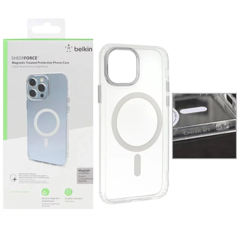 قاب belkin شفاف Magsafe مدل Apple iPhone 11 Pro (پک دار) - تصویر 2