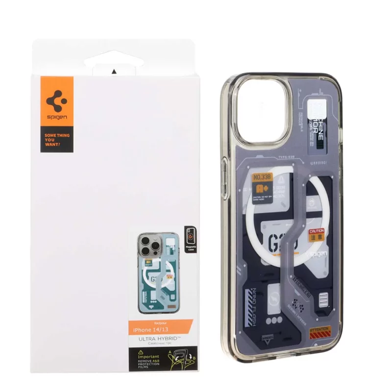قاب اورجینال Spigen طرح تکنولوژی G20 مدل Apple iPhone 13 / iPhone 14 - کد 6 (پک دار) - تصویر 2