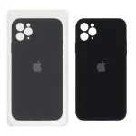 قاب سیلیکونی پاک کنی محافظ لنزدار اورجینال Apple iPhone 11 Pro Max - مشکی (پک اصلی)