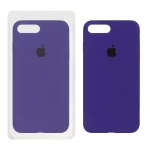 قاب سیلیکونی پاک کنی اورجینال Apple iPhone 7 Plus / iPhone 8 Plus - بنفش تیره (پک اصلی)