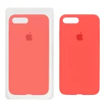 قاب سیلیکونی پاک کنی اورجینال Apple iPhone 7 Plus / iPhone 8 Plus - مرجانی (پک اصلی)