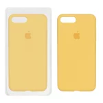 قاب سیلیکونی پاک کنی اورجینال Apple iPhone 7 Plus / iPhone 8 Plus - زرد (پک اصلی)