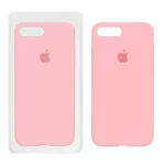 قاب سیلیکونی پاک کنی اورجینال Apple iPhone 7 Plus / iPhone 8 Plus - صورتی کد 2 (پک اصلی)