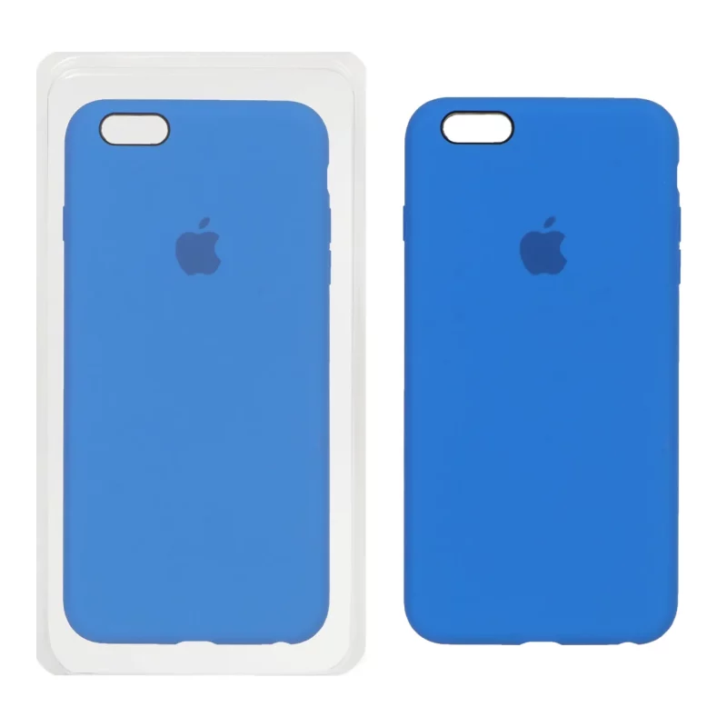 قاب سیلیکونی پاک کنی اورجینال Apple iPhone 6 Plus / iPhone 6s Plus - آبی (پک اصلی) - تصویر 2
