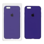 قاب سیلیکونی پاک کنی اورجینال Apple iPhone 6 Plus / iPhone 6s Plus - بنفش تیره (پک اصلی)