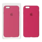 قاب سیلیکونی پاک کنی اورجینال Apple iPhone 6 Plus / iPhone 6s Plus - سرخابی (پک اصلی)