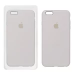 قاب سیلیکونی پاک کنی اورجینال Apple iPhone 6 Plus / iPhone 6s Plus - طوسی (پک اصلی)