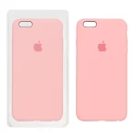 قاب سیلیکونی پاک کنی اورجینال Apple iPhone 6 Plus / iPhone 6s Plus - صورتی کد 4 (پک اصلی)