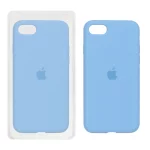 قاب سیلیکونی پاک کنی اورجینال Apple iPhone SE (2020) / iPhone 7 / iPhone 8 - آبی نیلی (پک اصلی)