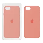 قاب سیلیکونی پاک کنی اورجینال Apple iPhone SE (2020) / iPhone 7 / iPhone 8 - صورتی کد 3 (پک اصلی)