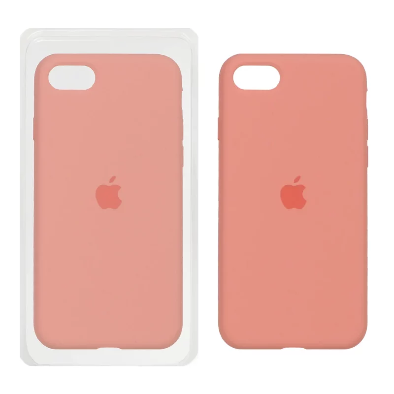 قاب سیلیکونی پاک کنی اورجینال Apple iPhone SE (2020) / iPhone 7 / iPhone 8 - صورتی کد 3 (پک اصلی) - تصویر 2
