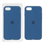 قاب سیلیکونی پاک کنی اورجینال Apple iPhone SE (2020) / iPhone 7 / iPhone 8 - آبی اقیانوسی (پک اصلی)