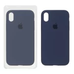 قاب سیلیکونی پاک کنی اورجینال Apple iPhone XR - سرمه ای (پک اصلی)
