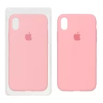 قاب سیلیکونی پاک کنی اورجینال Apple iPhone XR - صورتی کد 2 (پک اصلی)