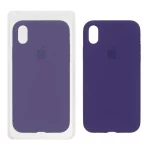 قاب سیلیکونی پاک کنی اورجینال Apple iPhone XR - بنفش (پک اصلی)