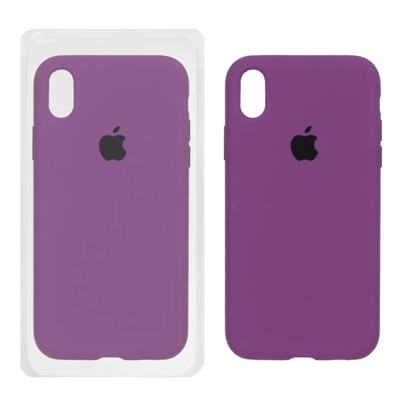 قاب سیلیکونی پاک کنی اورجینال Apple iPhone XR - ارغوانی (پک اصلی) - تصویر 2
