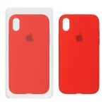 قاب سیلیکونی پاک کنی اورجینال Apple iPhone XR - قرمز (پک اصلی)