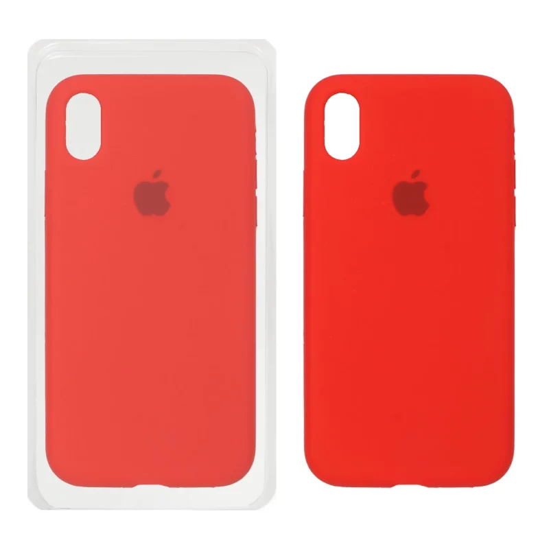 قاب سیلیکونی پاک کنی اورجینال Apple iPhone XR - قرمز (پک اصلی) - تصویر 2