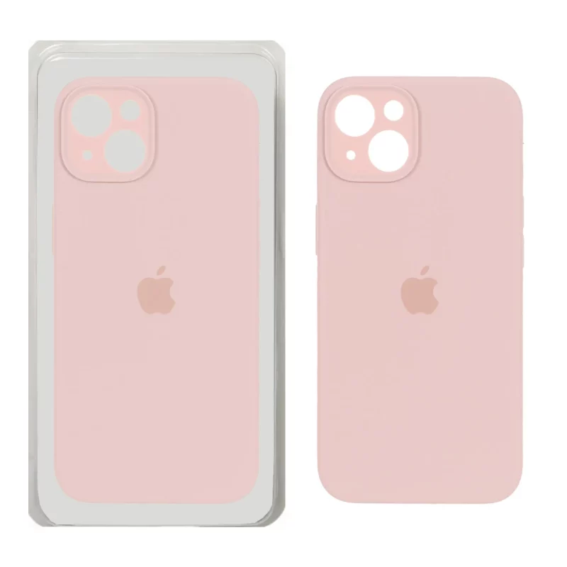 قاب سیلیکونی پاک کنی محافظ لنزدار اورجینال Apple iPhone 13 / iPhone 14 - کالباسی (پک اصلی) - تصویر 2