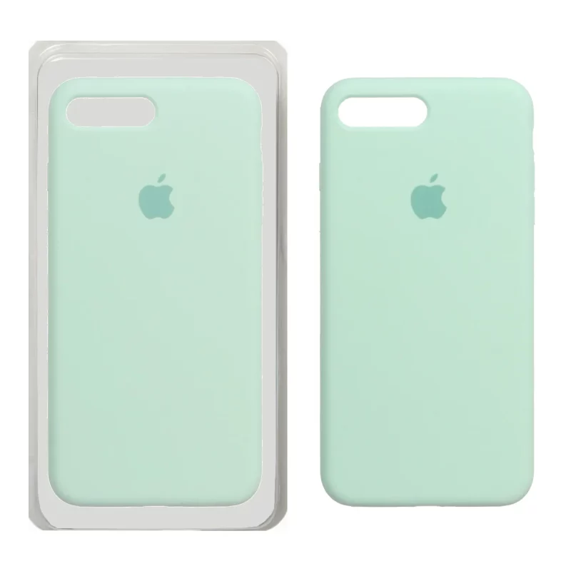 قاب سیلیکونی پاک کنی اورجینال Apple iPhone 7 Plus / 8 Plus - سبز پاستیلی (پک اصلی) - تصویر 2