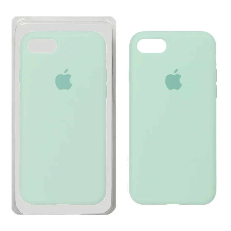قاب سیلیکونی پاک کنی اورجینال Apple iPhone SE (2020) / iPhone 7 / iPhone 8 - سبز پاستیلی (پک اصلی) - تصویر 2