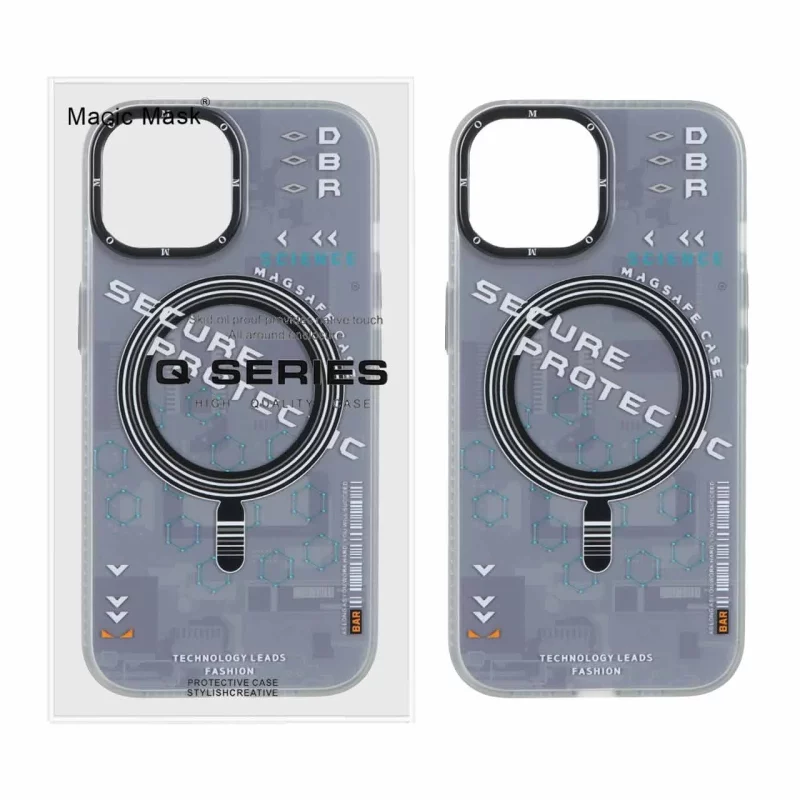 قاب DBR طرح دار Magsafe مدل Apple iPhone 15 / iPhone 14 / iPhone 13 - کد 14 (پک دار) - تصویر 2