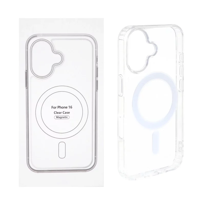 قاب شفاف Apple iPhone 16 با قابلیت شارژ MagSafe (پک دار) - تصویر 2