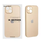 قاب اورجینال PVD ضدخش Magic Mask مدل Apple iPhone 15 - طلایی (پک دار)