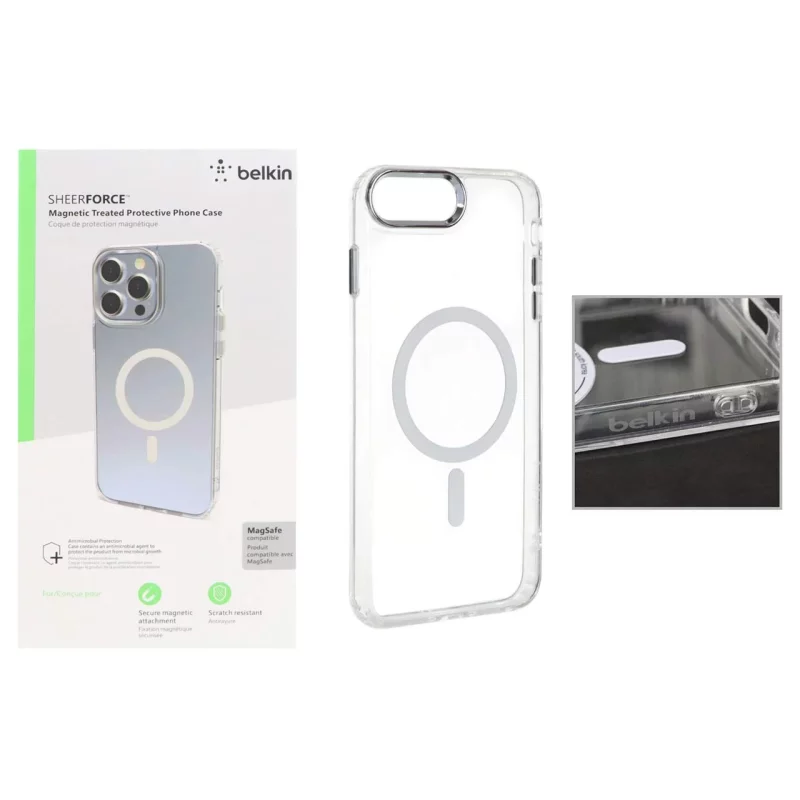 قاب belkin شفاف Magsafe مدل Apple iPhone 7 Plus / iPhone 8 Plus (پک دار) - تصویر 2