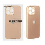 قاب اورجینال PVD ضدخش Magic Mask مدل Apple iPhone 15 Pro Max - مسی (پک دار)