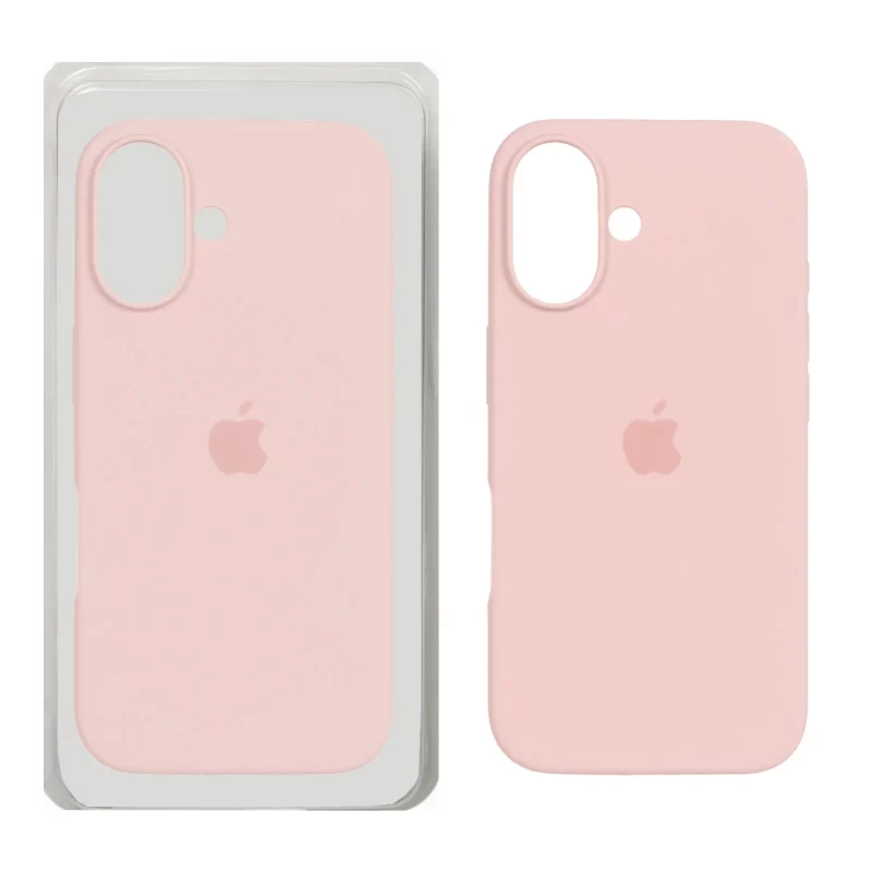 قاب سیلیکونی پاک کنی اورجینال Apple iPhone 16 - صورتی چرک (پک اصلی) - تصویر 2