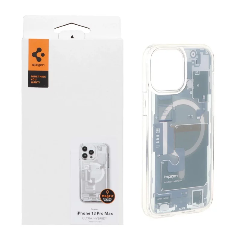 قاب اورجینال Spigen مگ سیف Zero one مدل Apple iPhone 13 Pro Max - طرح 20 (پک دار) - تصویر 2