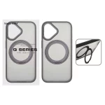 قاب اورجینال Magic Mask استند چرخشی Magsafe مدل Apple iPhone 16 - خاکستری (پک دار)